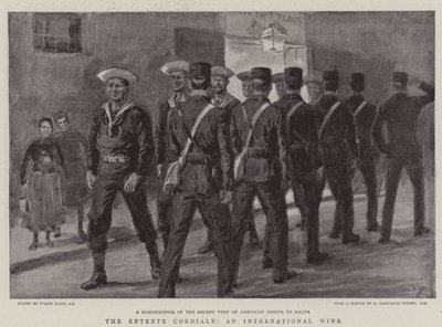 Entente Cordiale和国际眨眼 作者 弗兰克·达德